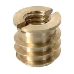 4 écrous Laiton ø12 mm x L, 17 mm Diall