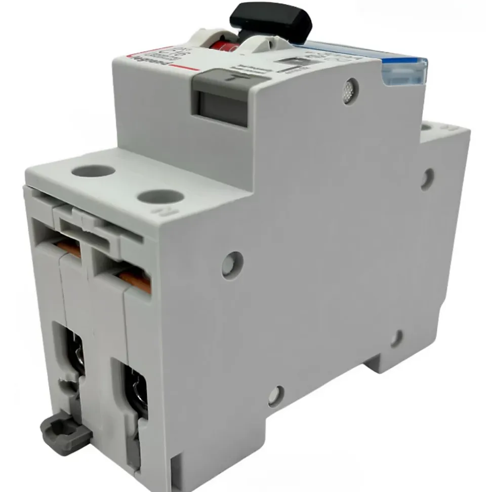 411002 Disjoncteur Différentiel 16a - 30ma - Type Ac - 1p+n - 2 Modules - Neutre à Droite - Auxiliarisable - Legrand
