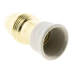 6 douilles E14 laiton bague Zenitech