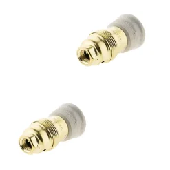 6 douilles E14 laiton bague Zenitech
