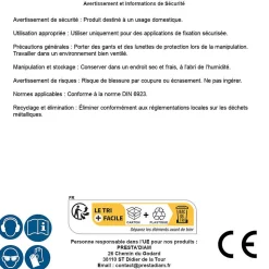 100 Ecrous Hexagonaux à Embase Crantée M10 mm - DIN 6923 - 8 - Zingué blanc - D-Work
