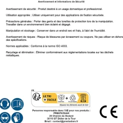 25 Ecrous Hexagonaux Haut H Egale D M24 mm - 4033 - 9 - Brut - D-Work
