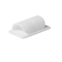 4 embases de rangement de câble Diall 5 mm blanc
