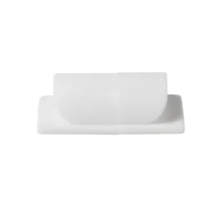 4 embases de rangement de câble Diall 5 mm blanc