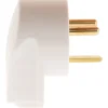 5 fiches mâles 20A coudées 2P+T Zenitech