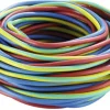 3 fils 2,5mm² H07VU RO/BL/VJ couronne 5 m