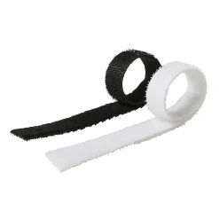 12 fixtaions de câbles auto-aggrippantes Diall 15 x 210 mm blanc et noir
