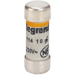 3 fusibles céramique Legrand 8.5 x 23 mm avec voyant