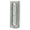 2 Glissières dosseret Acier zingué 95 x 43 mm
