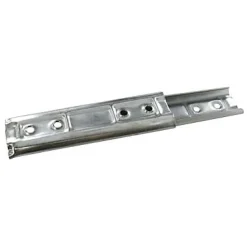 2 Glissières dosseret Acier zingué 150 x 43 mm
