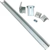 48013 Ide - Kit Rail Din 24 Modules Pour Coffret Atlantic Ide + Support De Fixation
