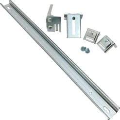 48013 Ide - Kit Rail Din 24 Modules Pour Coffret Atlantic Ide + Support De Fixation
