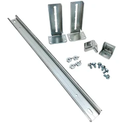 48242 Ide - Kit Rail Din 24 Modules Pour Coffret Atlantic Plus + Support De Fixation