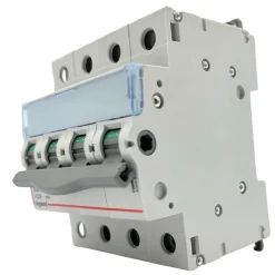 406481 Interrupteur Sectionneur Tétrapolaire 4p 400v - 63a - 4 Modules - Bornes à Vis Legrand Dx3-is