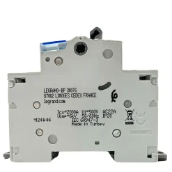 406481 Interrupteur Sectionneur Tétrapolaire 4p 400v - 63a - 4 Modules - Bornes à Vis Legrand Dx3-is