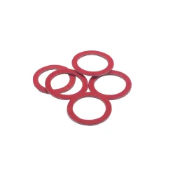 5 Joints pour pièces interne robinetterie toriques N 10 Noyon & Thiebault rouge