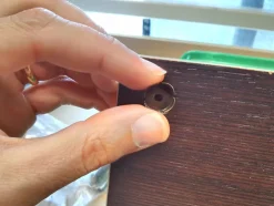 1 Kit composés de 50 cache-vis bronze antique