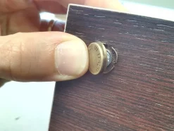 1 Kit composés de 50 cache-vis bronze antique