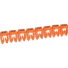 038223 Legrand - Boite De 1200 Repères Cab 3 Pour Fils 1,5mm² à 2,5mm² - Marquage Chiffre 3 Orange