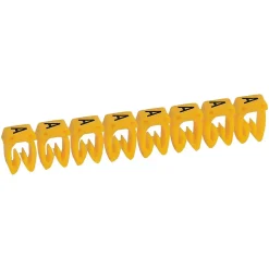 038300 Legrand - Boite De 300 Repères Cab 3 Pour Fils 0,5mm² à 1,5mm² - Marquage Lettre A