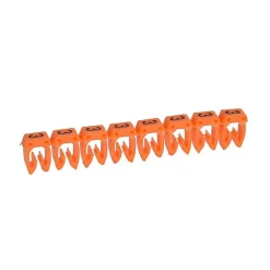 038213 Legrand - Boite De 1200 Repères Cab 3 Pour Fils 0,5mm² à 1,5mm² - Marquage Chiffre 3 Orange