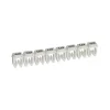 038219 Legrand - Boite De 1200 Repères Cab 3 Pour Fils 0,5mm² à 1,5mm² - Marquage Chiffre 9 Blanc