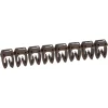 038221 Legrand - Boite De 1200 Repères Cab 3 Pour Fils 1,5mm² à 2,5mm² - Marquage Chiffre 1 Brun