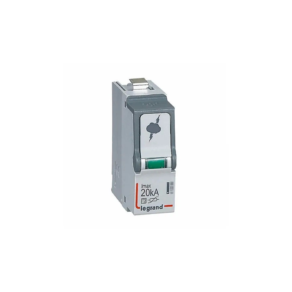 412297 Legrand - Cartouche Pour Parafoudre Unipolaire De Type 2 - 20ka