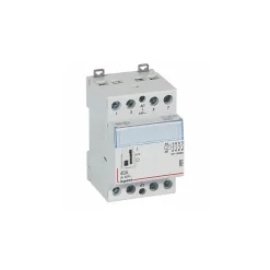 412518 Legrand - Contacteur Jour Nuit Triphasé 4p Pour Cumulus Bobine Tension 24vac - 40a - Contact 4no - 2 Modules