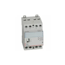412557 Legrand - Contacteur Jour Nuit Triphasé 4p Bobine 230v - 63a - Contact 4nf - 3 Modules