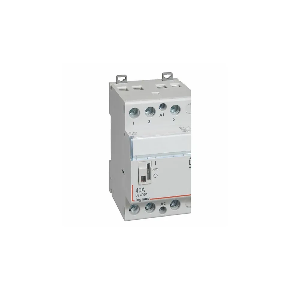 412549 Legrand - Contacteur Jour Nuit Triphasé 3p Bobine 230v - 40a - Contact 3no - 3 Modules