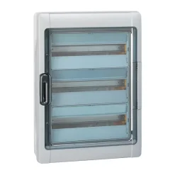 601987 Legrand Coffret Plexo3 étanche Ip65 - 3 Rangées 18 Modules - Embouts à Perforation Directe Non Montés