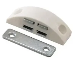 8 loqueteaux Blanc 4 kg entraxe 34mm Diall