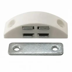 8 loqueteaux Blanc 4 kg entraxe 34mm Diall
