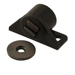 2 loqueteaux ronds Marron 6 kg Entraxe 25