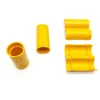 20 Manchons de Raccordement pour Gaine Electrique et Tube D. 20 mm x L. 50 mm (Jaune) - 100% Français - D-Work