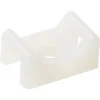 25 mini embase à visser Diall pour cavaliers de serrage de 4,8 mm transparent