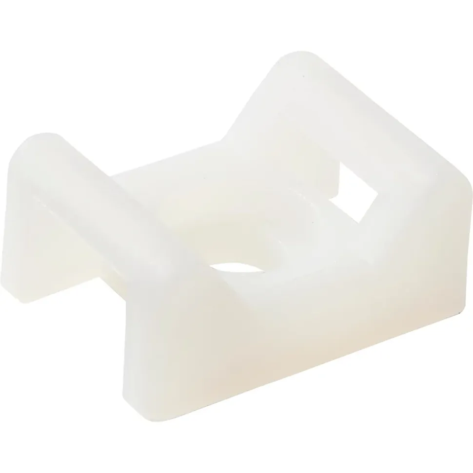 25 mini embase à visser Diall pour cavaliers de serrage de 9 mm transparent