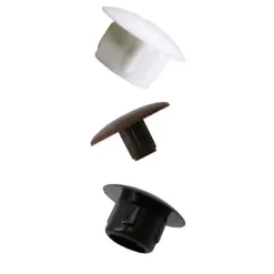 16 obturateurs / cache-trous Plastique Blanc ø10 mm