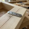 4 Pattes d'assemblage Inox L.60 x H.15 x EP.2mm