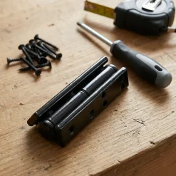 2 paumelles universelles 50 Epoxy Noir