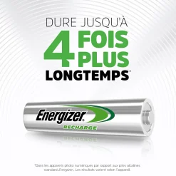 4 Piles AAA LR3 rechargeables accu Power Plus Energizer