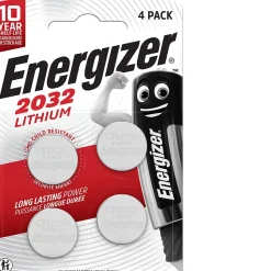 4 Piles bouton au lithium 2032 Energizer 3V