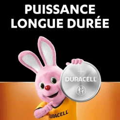 2 piles bouton CR 2450 - Duracell - 3V