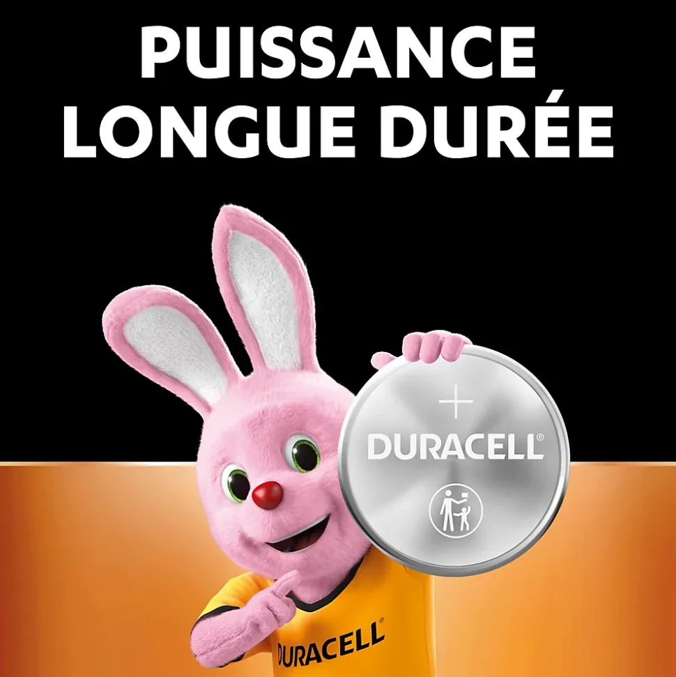2 piles bouton CR 2450 - Duracell - 3V