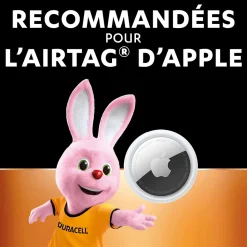 6 piles bouton CR 2032 - Duracell - 3V
