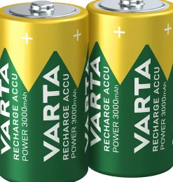 2 Piles rechargeables Ni-MH C (HR14) Varta
