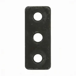 4 platines 3 trous ø8 mm x L. 39 mm x l. 16 mm