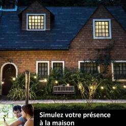 2 Prises encastrées 3000W & Ports USB-A + USB-C Wifi + Suivi de consommation