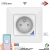 2 Prises encastrées 3000W Wifi + Suivi de consommation